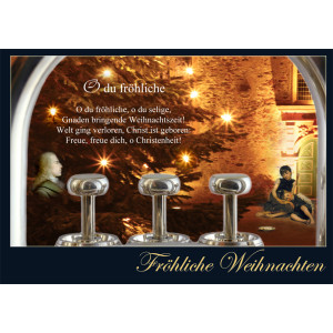 Weihnachtskarte „O du fröhliche
